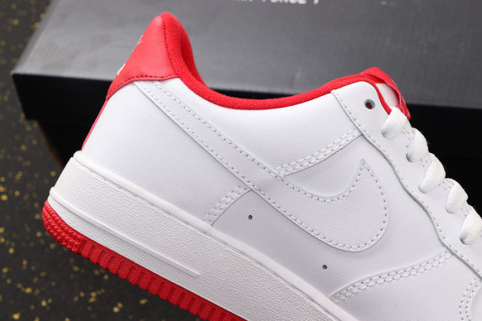 Air Force 1 '07 - White/University Red