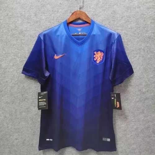 Netherlands 2014 away Soccer Jersey