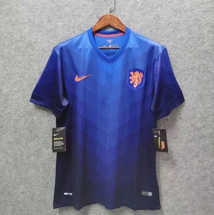 Netherlands 2014 away Soccer Jersey