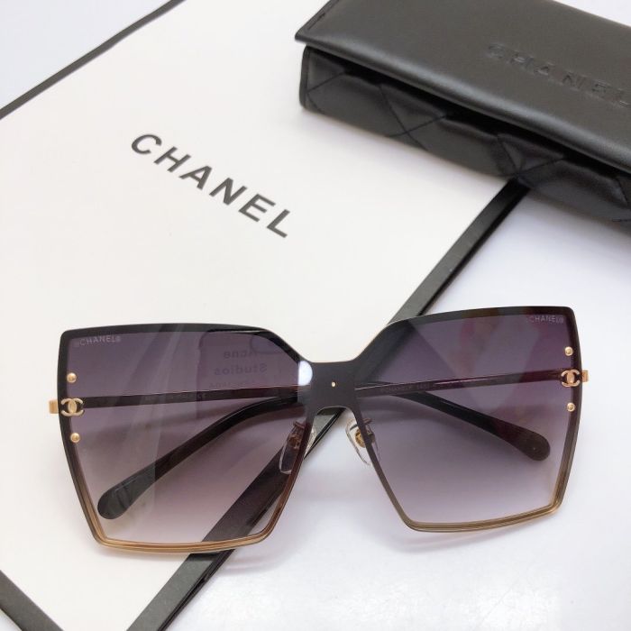 Chanel large frame sunglasses