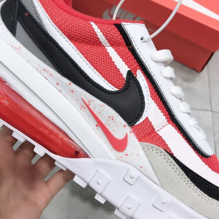 Nike ldwaffle sacai abrasion resistant and cushioned leisure sports running shoe