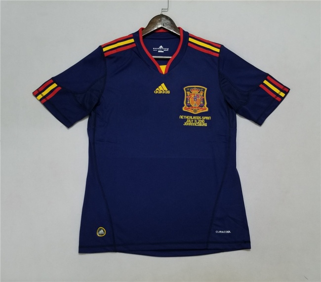 2010 Spain away Soccer Jersey