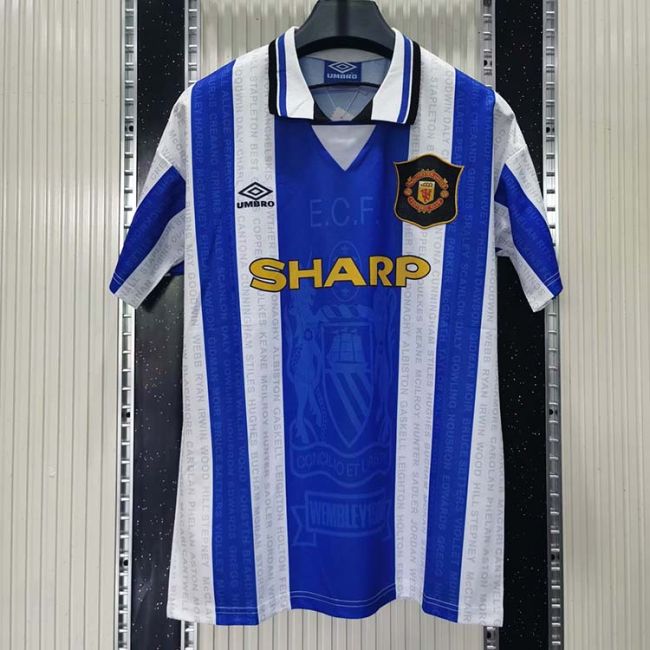 94-96 Manchester United Away Retro Shirt  jersey