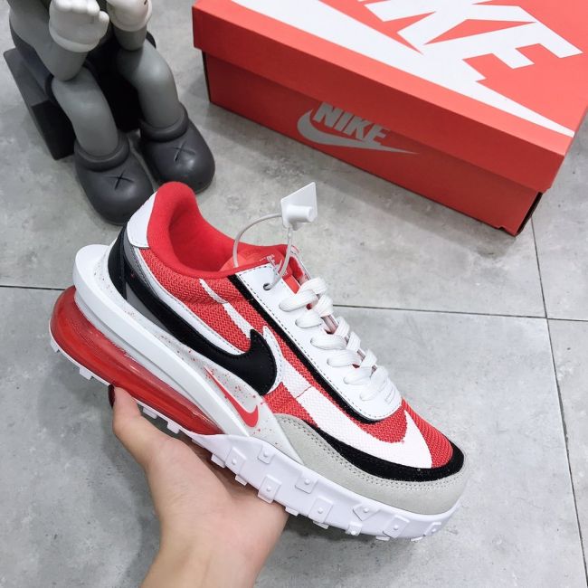Nike ldwaffle sacai abrasion resistant and cushioned leisure sports running shoe