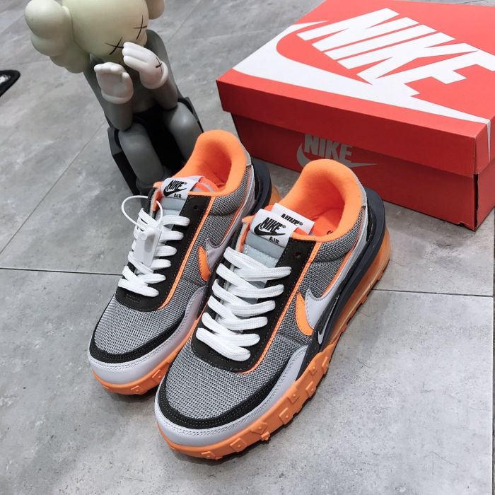 Nike ldwaffle sacai abrasion resistant and cushioned leisure sports running shoe