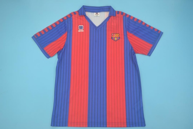 1991 / 1992 Barcelona home Soccer Jersey