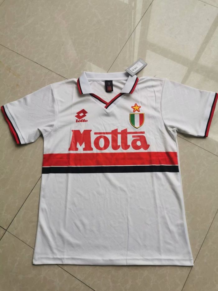 1993 / 1994 AC Milan away Soccer Jersey