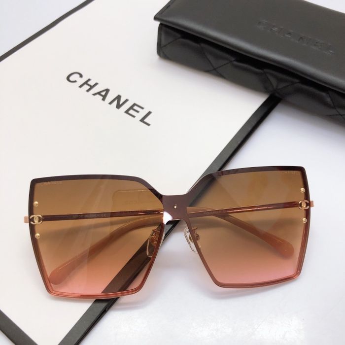 Chanel large frame sunglasses