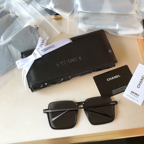Chanel square sunglasses