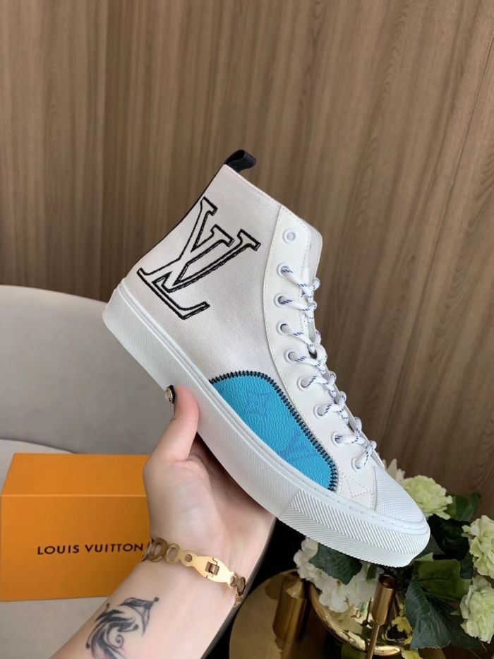 LV TPU two color shoes