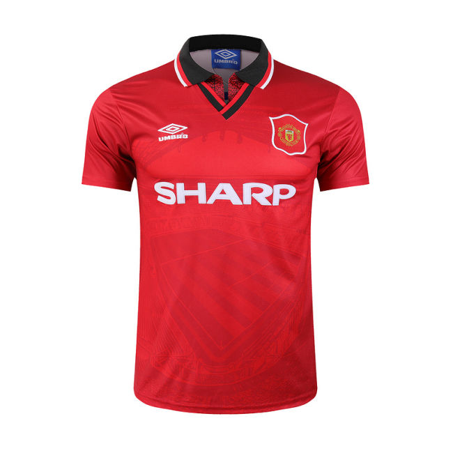 1994 / 1996 Manchester United red Soccer Jersey
