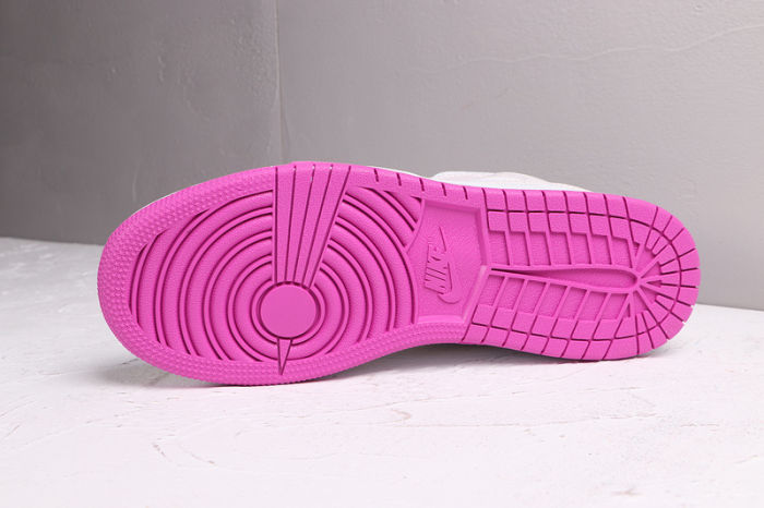 Women's AJ 1 Mid Retro Classics Shoes 555112-iD