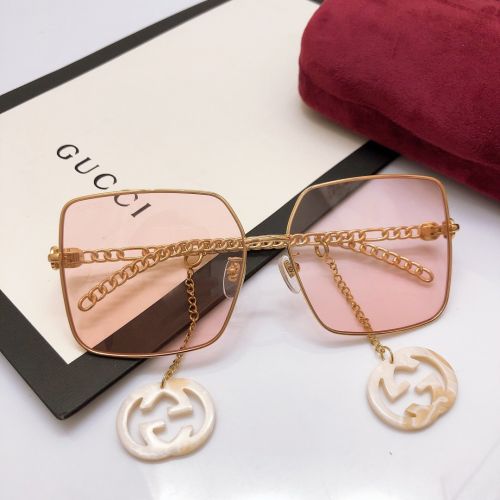 Gucci plate tassel eardrop Sunglasses