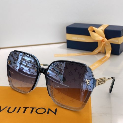 LOUVUITTO* ✨✨✨ High quality, simple and generous, super light, comfortable to wear, excellent effect on face 🕶️