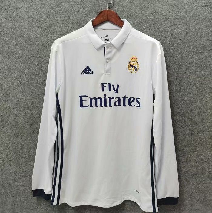 Real Madrid 16 / 17 long sleeve football shirt
