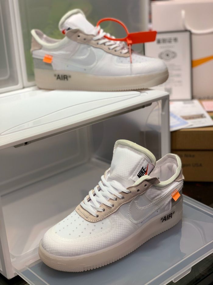 OFF WHITE X Nike Air Force 1 AF1