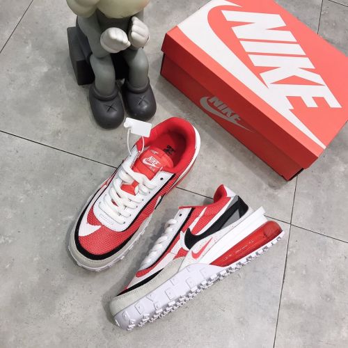 Nike ldwaffle sacai abrasion resistant and cushioned leisure sports running shoe