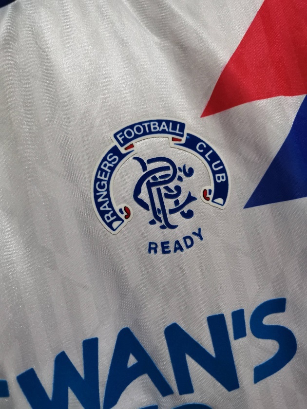 1990 / 1992 Rangers away Soccer Jersey