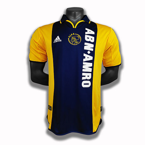 2001 Ajax yellow football shirt