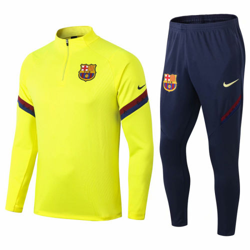 Barcelona 2021 yellow training suit and pants