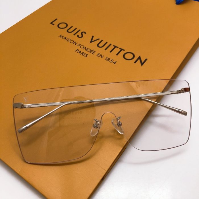 LO VUITTON big frame goggles cover face sunglasses