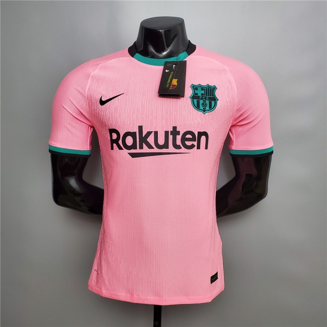 Barcelona 20/21 Third Pink Soccer Jersey(Player)