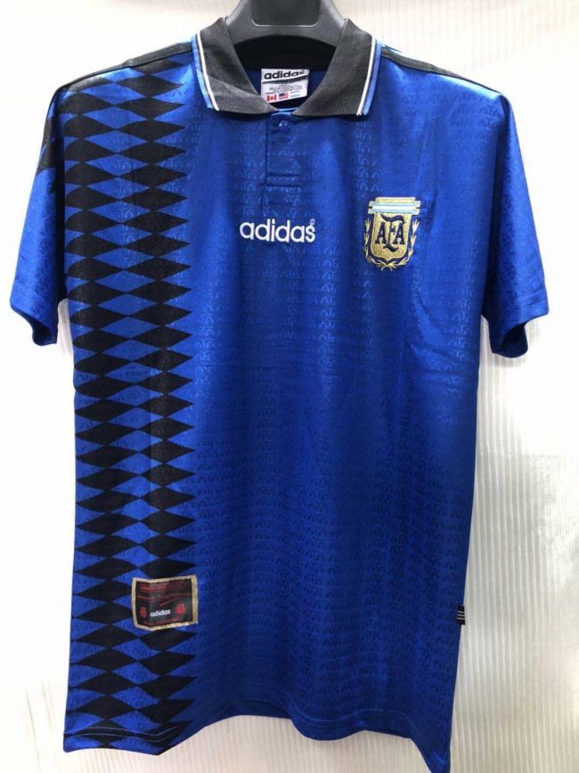 1994 Argentina world cup away Soccer Jersey