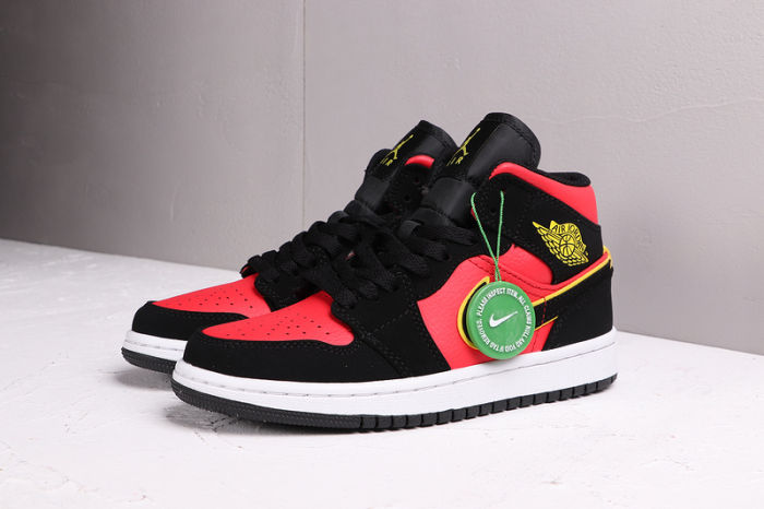 AJ 1 Mid Retro Classics Shoes Mid Hot Punch