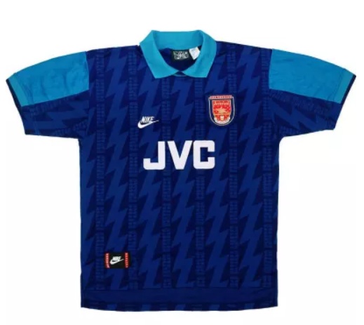 Arsenal 1994-1995 away Soccer Jersey