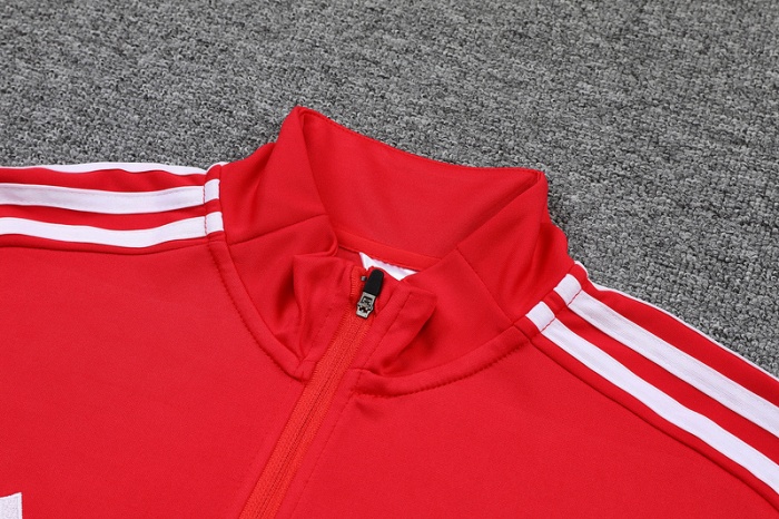 2021-2022 Arsenal red jacket training suit