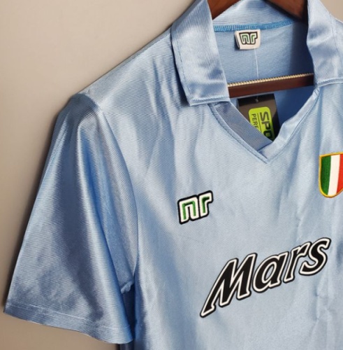 Retro Naples 90/91 home sleeve training suit