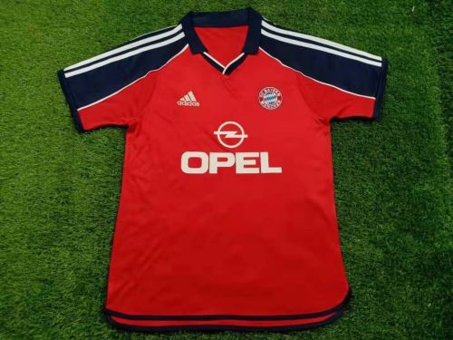 2000/2001 Bayern Munich Champions League Soccer Jersey