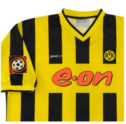 2000 Borussia Dortmund Home yellow Soccer Jersey