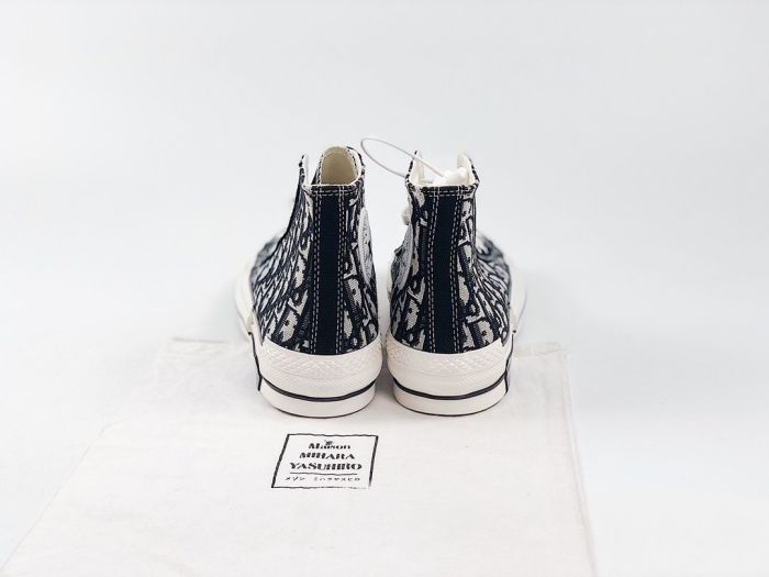 Dior x Converse 1970s canvas shoes