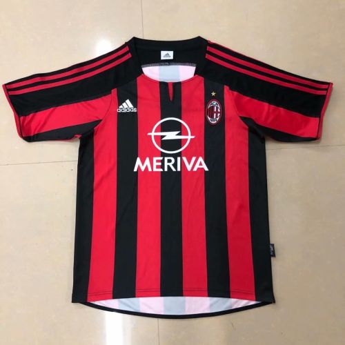 2003 / 2004 AC Milan HOME SOCCER JERSEY