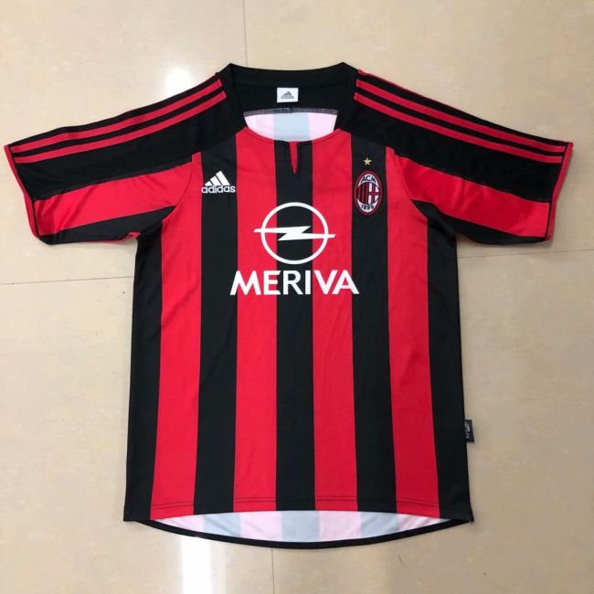 2003 / 2004 AC Milan HOME SOCCER JERSEY