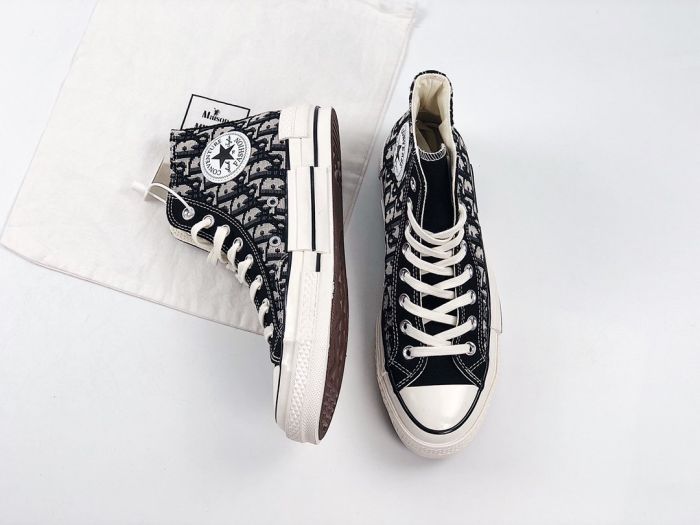 Dior x Converse 1970s canvas shoes