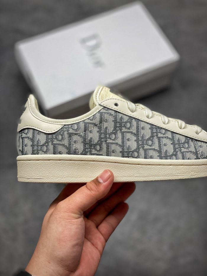 Dior joint shell-toe top layer low-top casual sneakers