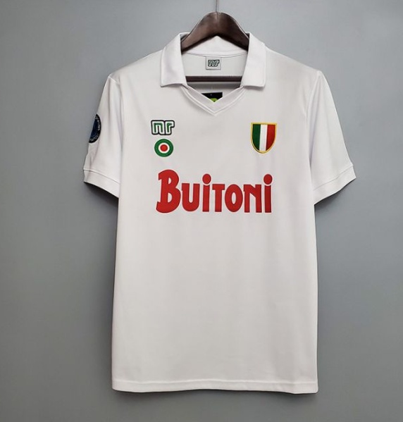 Retro Naples 87/88 away sleeve training suit