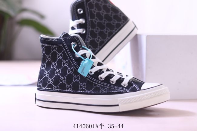 Converse 1970s & Gucci canvas shoes