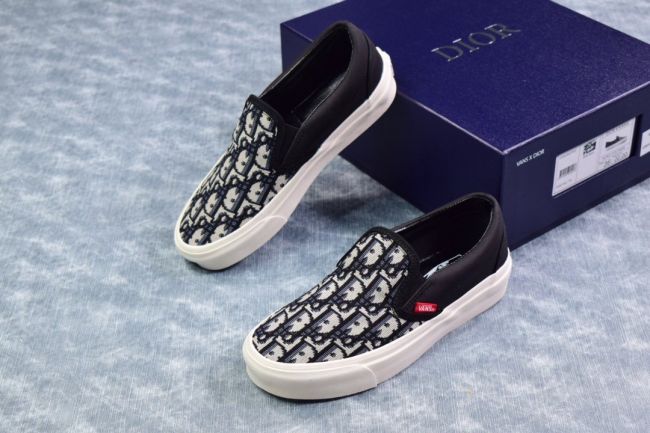 Dior x Vans in low top shoes