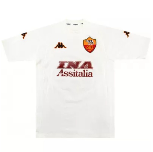 2000-2001 Roma Away Retro Jersey