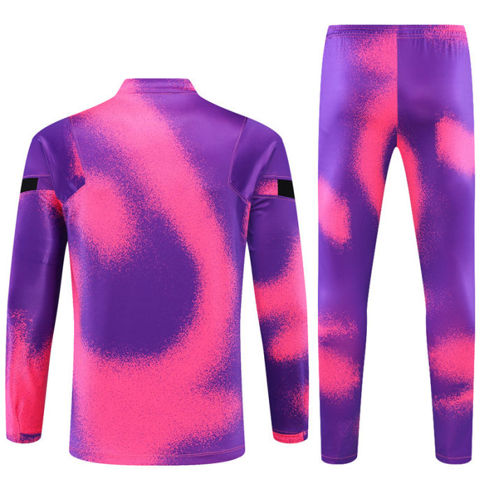 2021-2022 Paris Saint-Germain camouflage half pull training suit plus pants