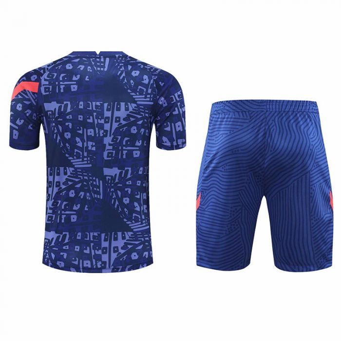 2021 Chelsea Blue Training Suit Third Shorts (Shirt + Pant)