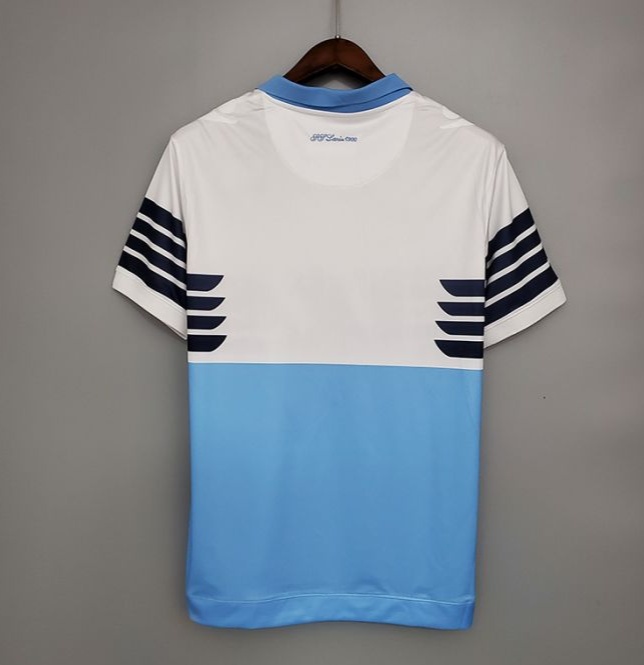 Retro Lazio 2014 home version short sleeve training suit