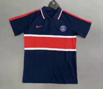 20/21 New Adult Thai Quality Paris blue polo football shirt soccer jersey