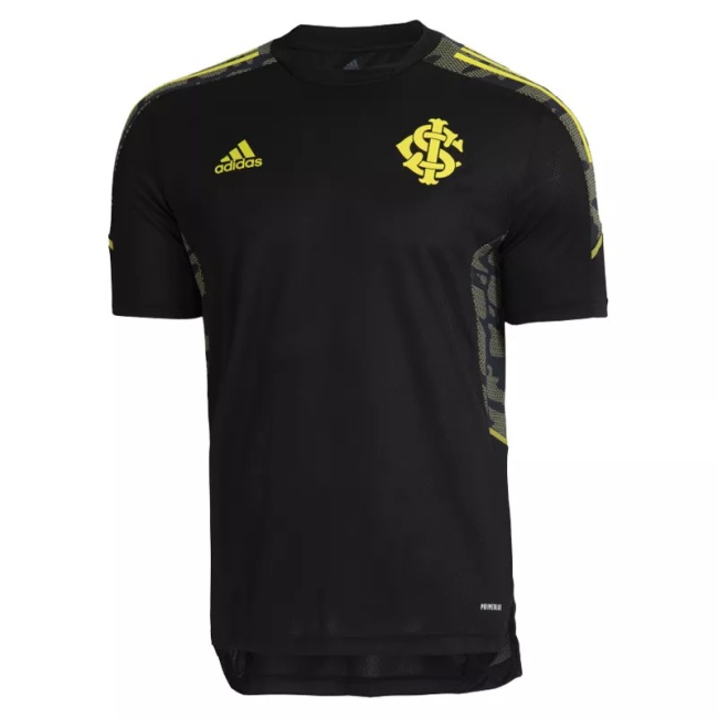 Mens S. C. Internacional Short Training Jersey Mens Black 2021/22