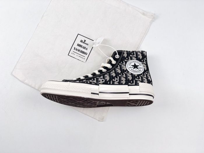 Dior x Converse 1970s canvas shoes