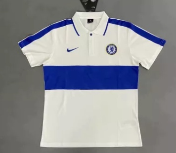 20/21 New Adult Thai Quality Chelsea white polo football shirt soccer jersey