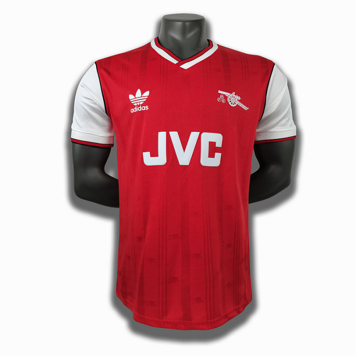 1986 Arsenal red Soccer Jersey